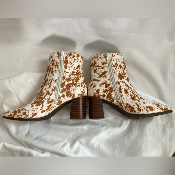 International Concepts - Calf Hide Ankle Boots - US Women’s Size 5 - Picture 3 of 7